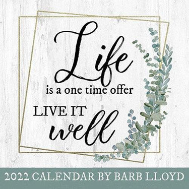 Barbara Lloyd 2022 Calendar - The Fox Decor
